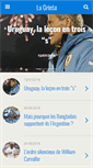 Mobile Screenshot of lagrinta.fr