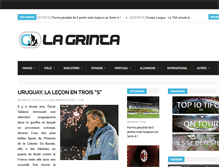 Tablet Screenshot of lagrinta.fr
